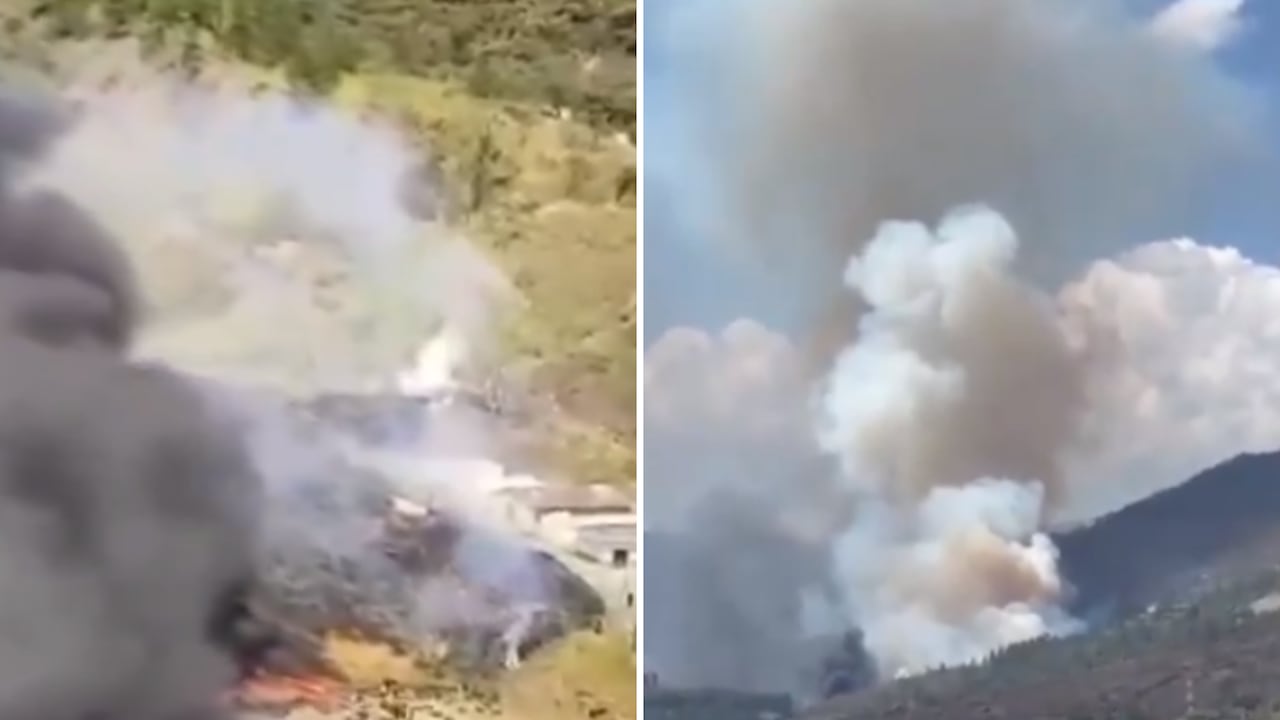 Al parecer, los fuertes vientos han impedido que la emergencia sea controlada.