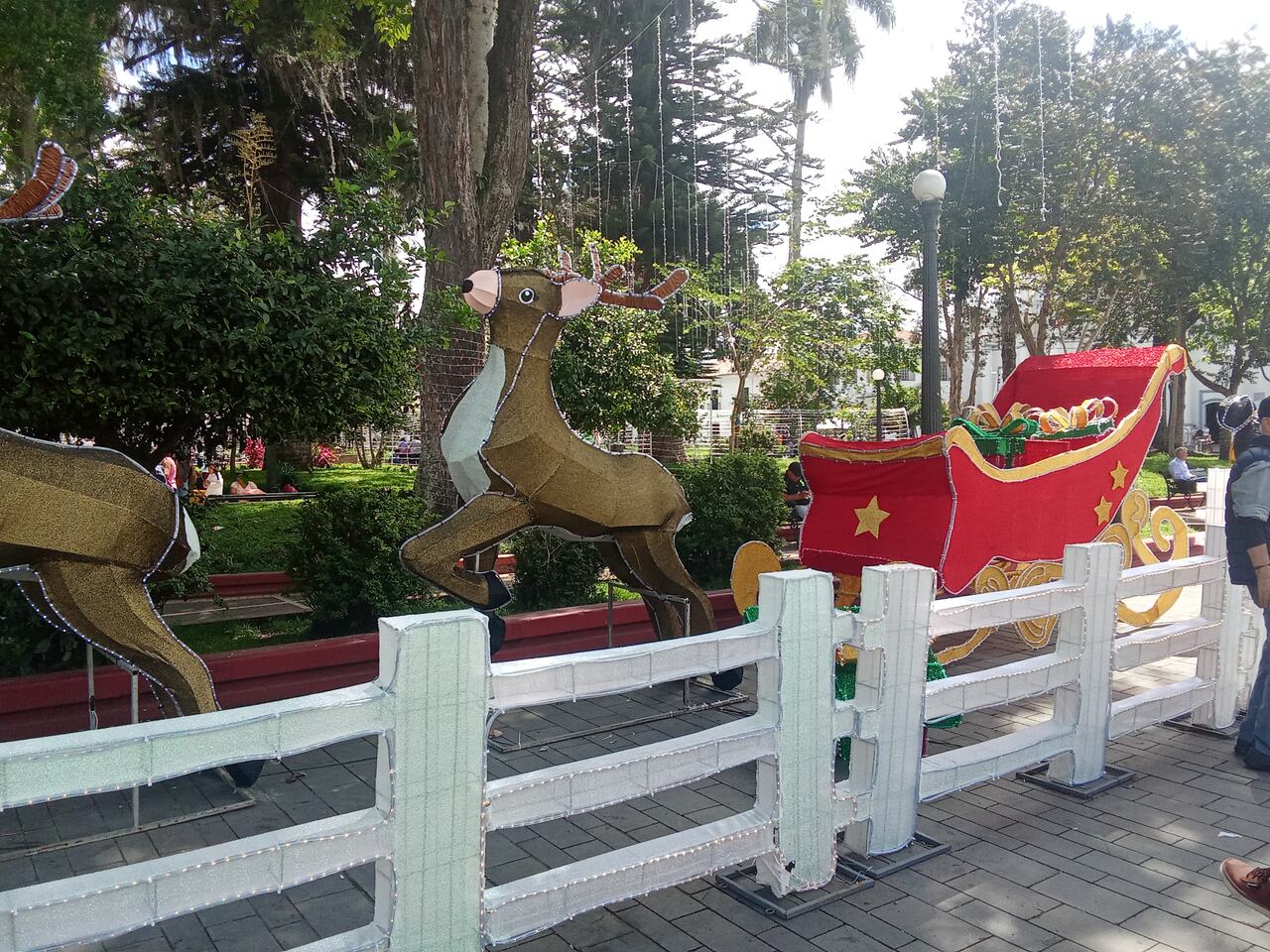Se espera que este alumbrado esté en marcha en los próximos días para que los payaneses regrese masivamente al Parque Caldas.