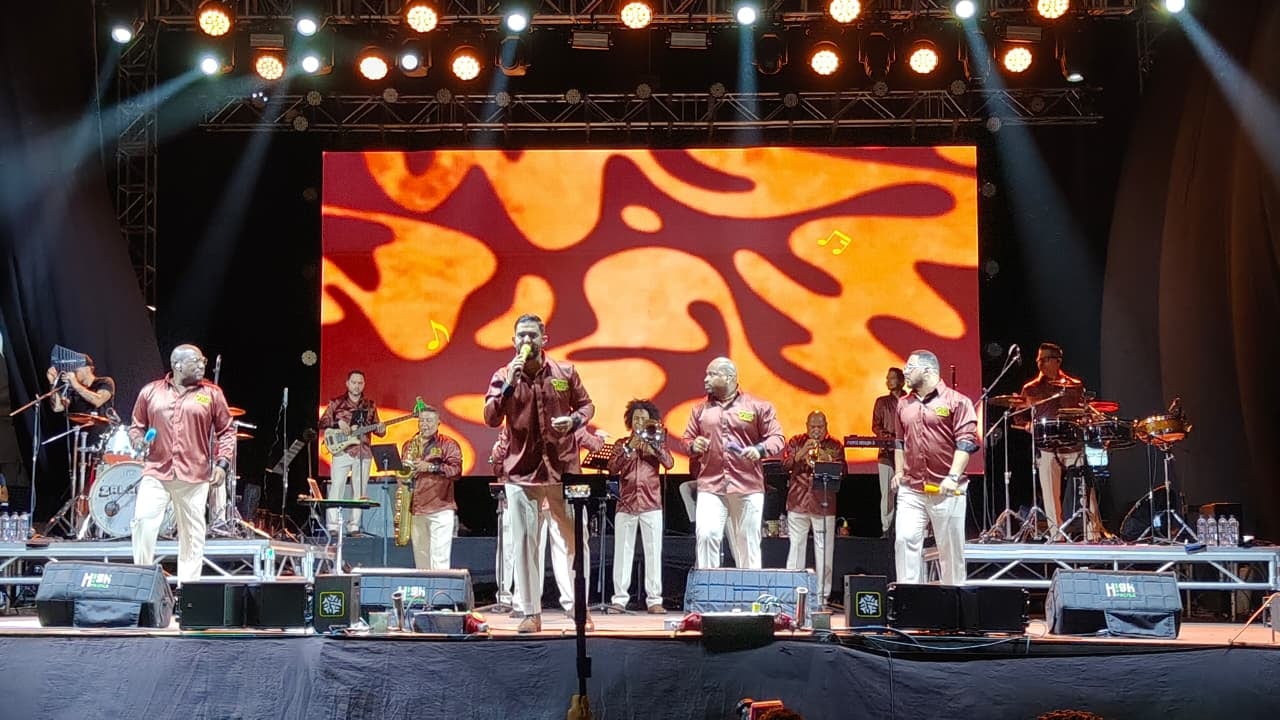 El Grupo Niche fue protagonista de la noche de cierre de la edición 68 de la Feria de Cali.