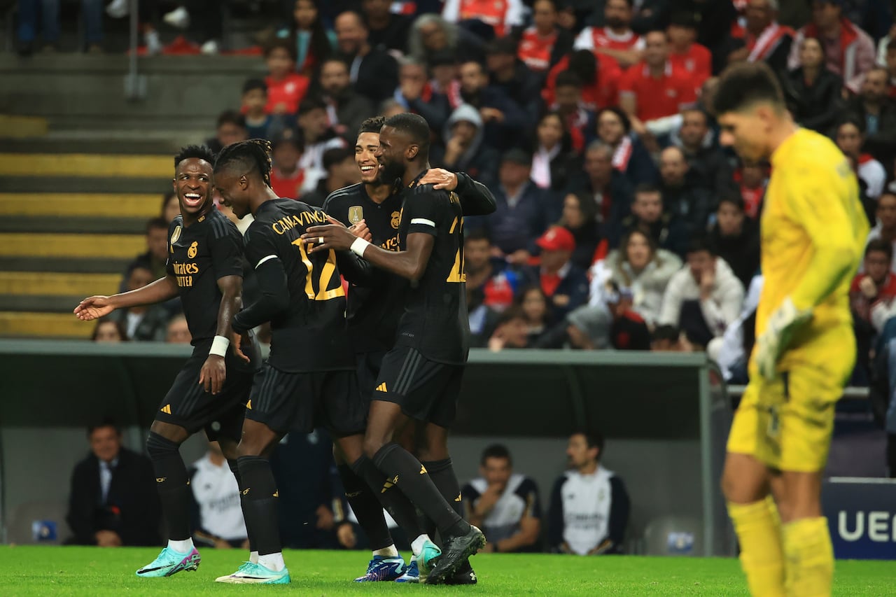 El último partido del Real Madrid fue ante el SC Braga por la fase de grupos de la Champions League.