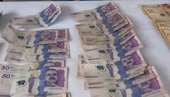 En medio del operativo fue incautado dinero, producto de la extorsión, agregaron las autoridades. El recurso económico quedó a disposición de la Fiscalía.