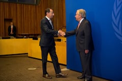 El vicepresidente de Colombia, José Manuel Restrepo Abondano, envió desde Estados Unidos, donde representa a Colombia en la Asamblea de la ONU, el mensaje con el cual se inauguró el 28° Congreso de Andesco que se realiza en Cartagena.