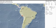 Terremoto en Perú este 20 de agosto de 2026.