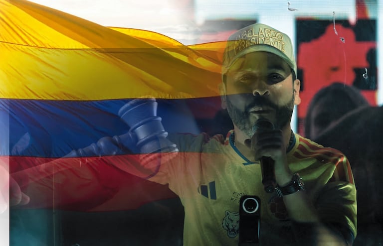 El candidato presidencial calificó la decisión de “autoritaria” y ratificó que no dejará de utilizar el símbolo patrio.