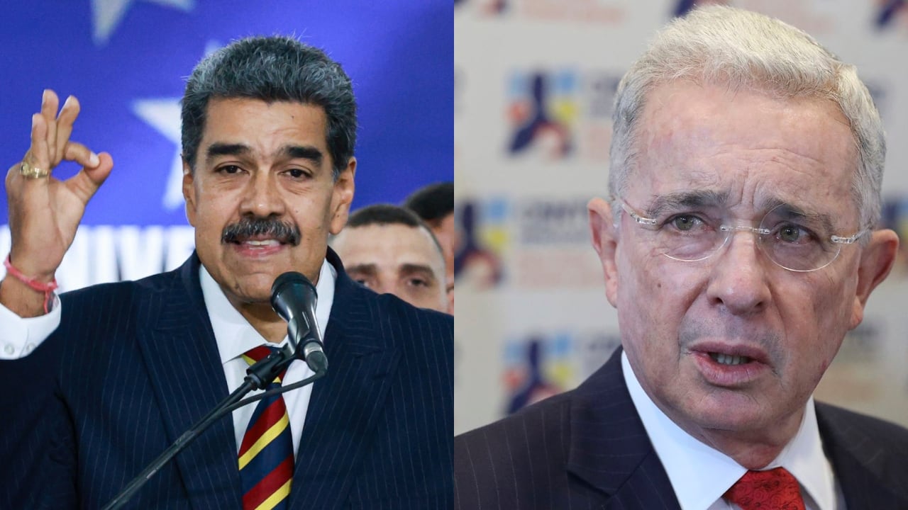 Nicolás Maduro le respondió a Álvaro Uribe.