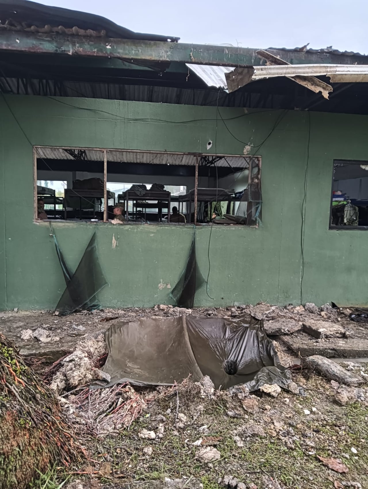 Ataque base militar en Guapi, Cauca