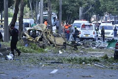 Explosión frente a la base aérea marco Fidel Suárez en Cali