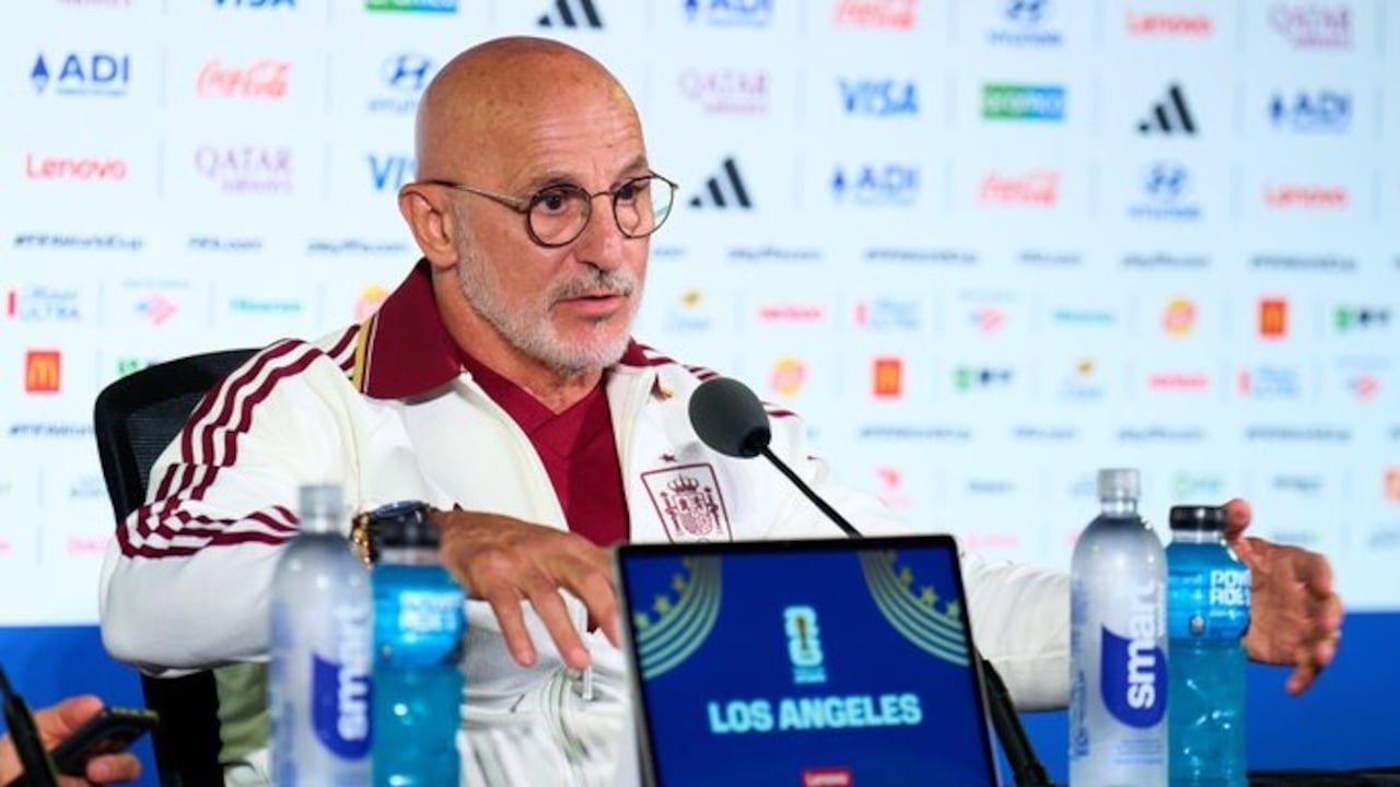 El técnico de España, Luis De La Fuente habló sobre la Selección Colombia.