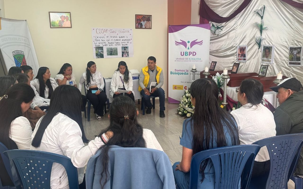 La Unidad de Búsqueda de Personas dadas por Desaparecidas acompañó el proceso.