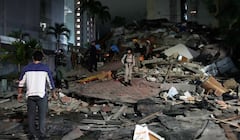 Continúan los rescates tras edificios colapsados tras terremoto de magnitud 7,2 y un segundo de 7,5 en Venezuela. reportan daños, personas heridas y más de 20 réplicas del sismo.