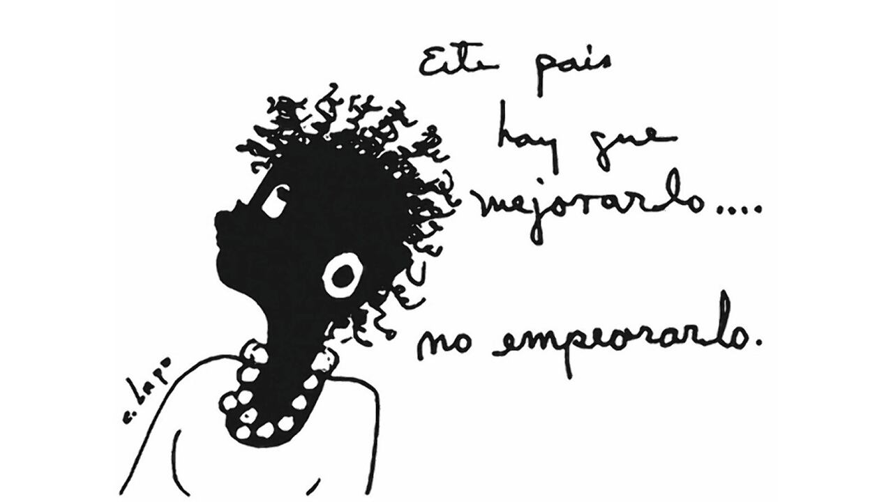 Caricatura de Nieves, 22 de febrero de 2025.