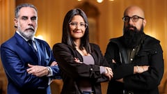 Armando Benedetti, Angie Rodríguez y Carlos Carrillo.