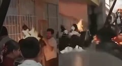 Zaira, estudiante de 12 años, sufrió quemaduras graves durante un festival del Día de Muertos realizado en una secundaria de Huasca de Ocampo, Hidalgo.