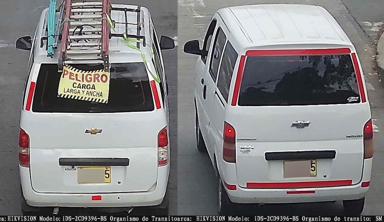 Uno de los casos identificados por los sistemas de fotodetección en Cali es el de un furgón que coincidía con la placa de otro vehículo. Las cámaras permiten comparar tiempos de paso, características físicas y registros para conocer posibles clonaciones.