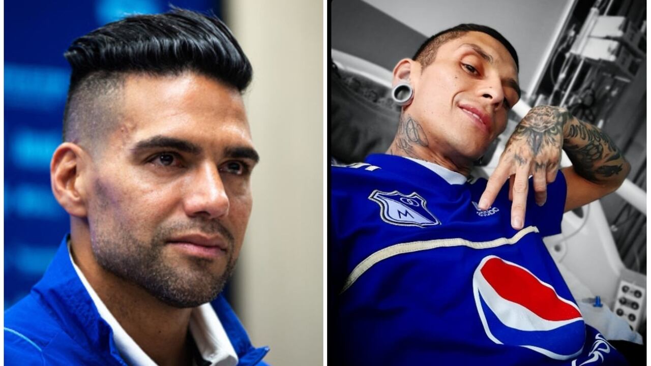 Falcao y su mensaje de despedida para Javier Acosta.