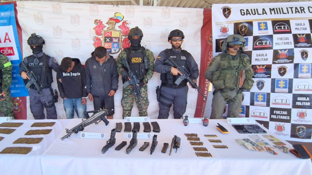 Capturado alias El Flaco, presunto reclutador de menores de edad para el ELN en el Cauca.