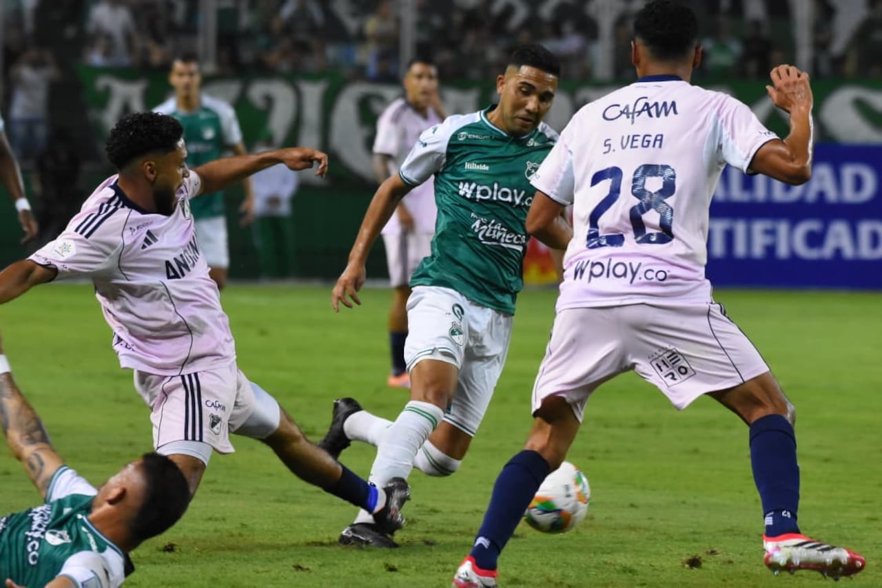 Imagen del partido entre Deportivo Cali y Millonarios por la fecha 5 del primer semestre de la Liga Colombiana 2026.