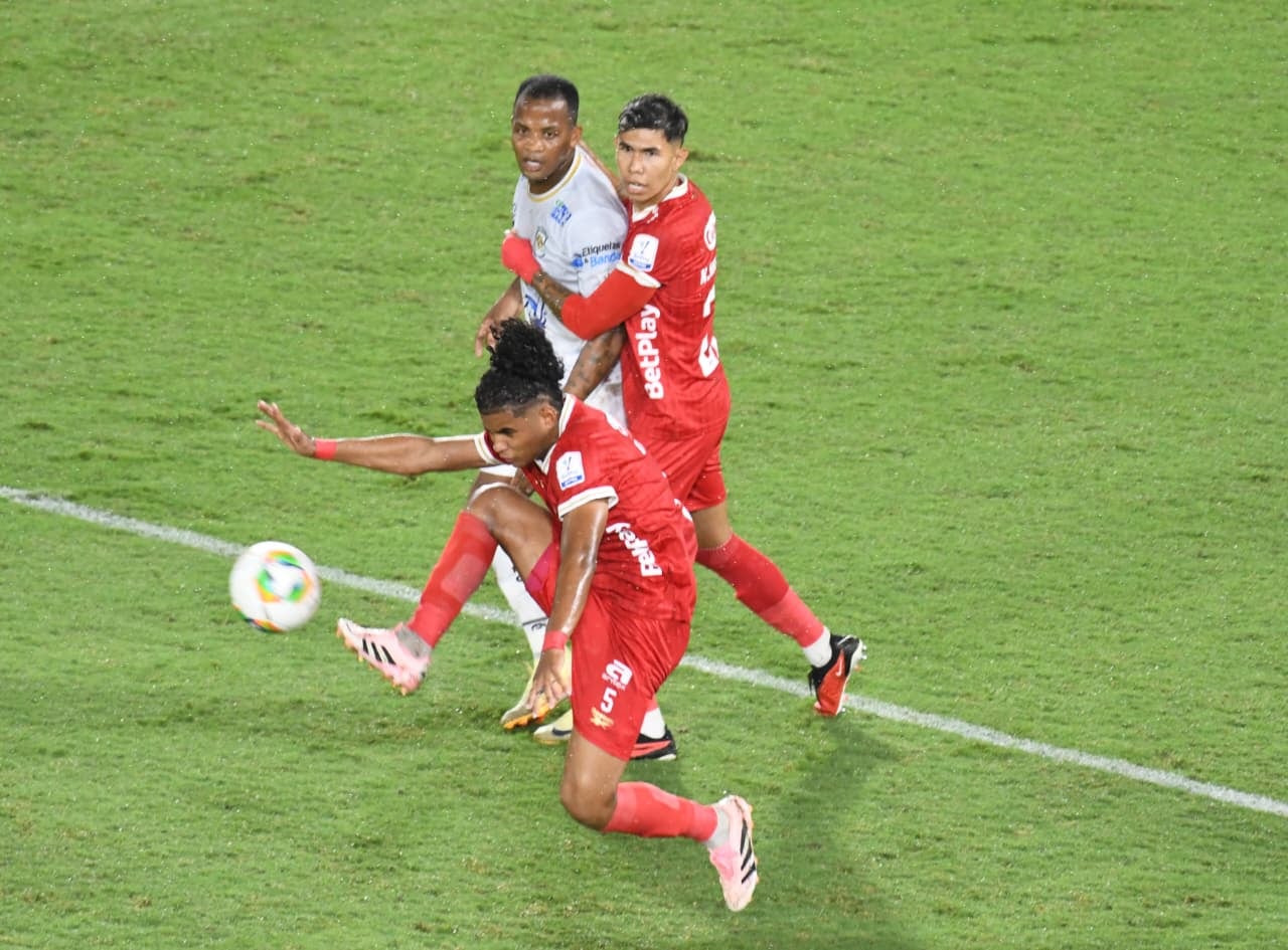 Imagen del partido entre América de Cali y Jaguares de Córdoba por la fecha 8 del primer semestre de la Liga Colombiana 2026.