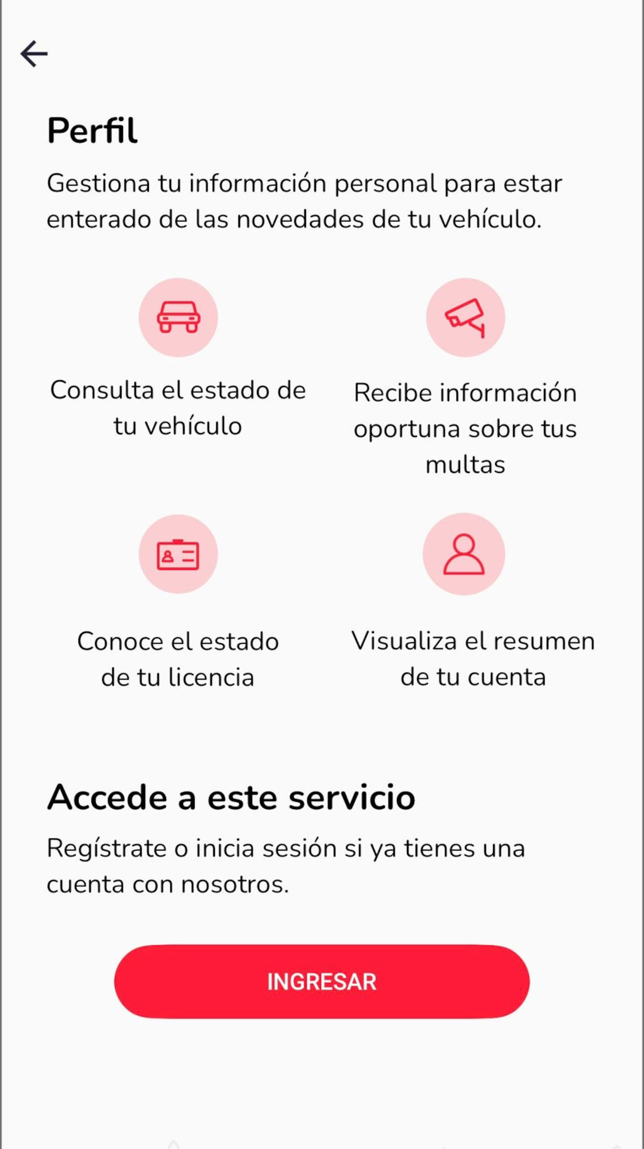 Aplicación Movilidad Cali