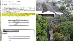 Este es el documento (izq.) que obligatoriamente deben firmar los conductores para que le autoricen la entrega de su vehículo en los patios al servicio de la Secretaría de Tránsito de Cali.