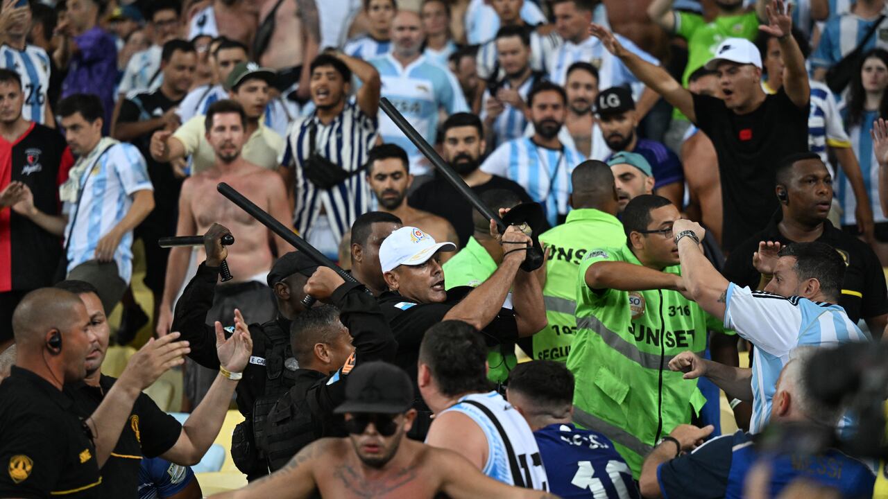 Imagen Brasil Vs. Argentina Eliminatorias Sudamericanas 2026.