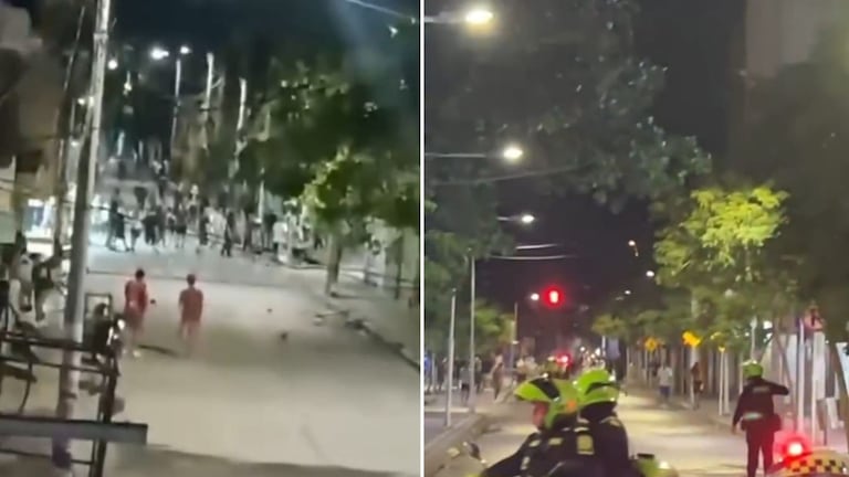 El motín derivó en una fuga masiva de internos.