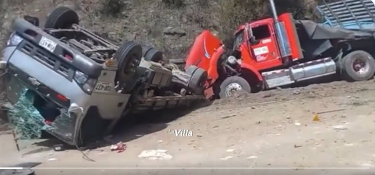 accidente de tránsito en la vía Ubaté - Zipaquirá, deja varias personas heridas.