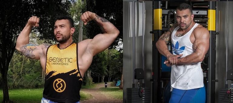 Juan Sebastián Anzola Quintero, fisicoculturista que murió mientras entrenaba.