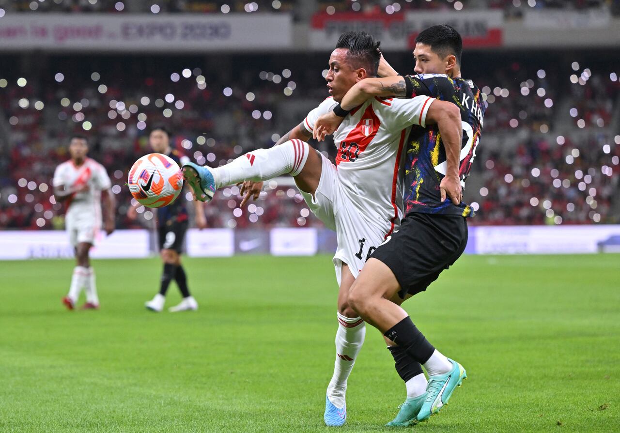 Christian Cueva, jugador de la Selección de Perú