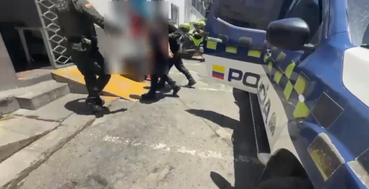 El despliegue de las unidades se tornó crítico cuando los presuntos agresores intentaron evadir a la fuerza pública.