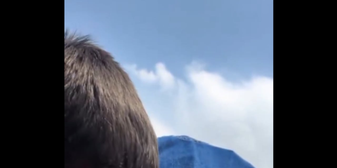 Imágenes grabadas por rehenes en Teotihuacán.