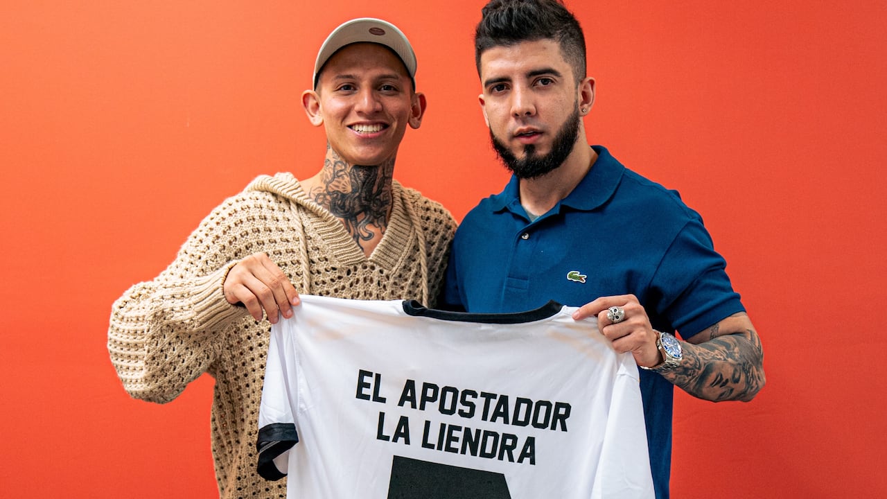 La Liendra y el Apostador trabajan un proyecto en conjunto.