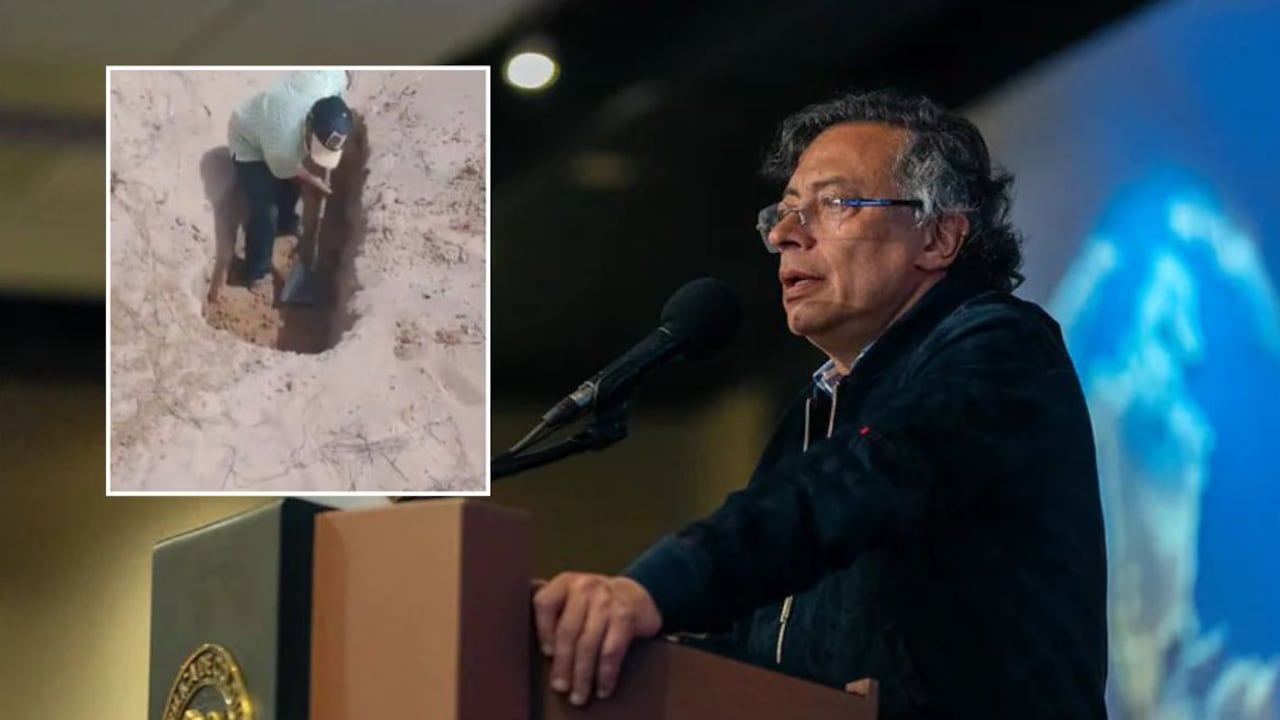 Petro se pronunció ante el hallazgo de dos cuerpos en la orilla del mar en un pueblo en la frontera con Venezuela.