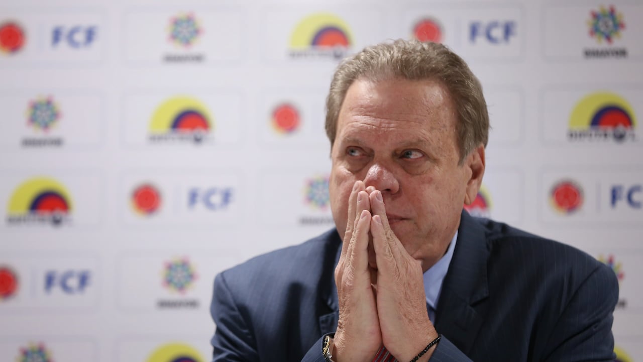 Ramón Jesurún, presidente de la Federación Colombiana de Fútbol.