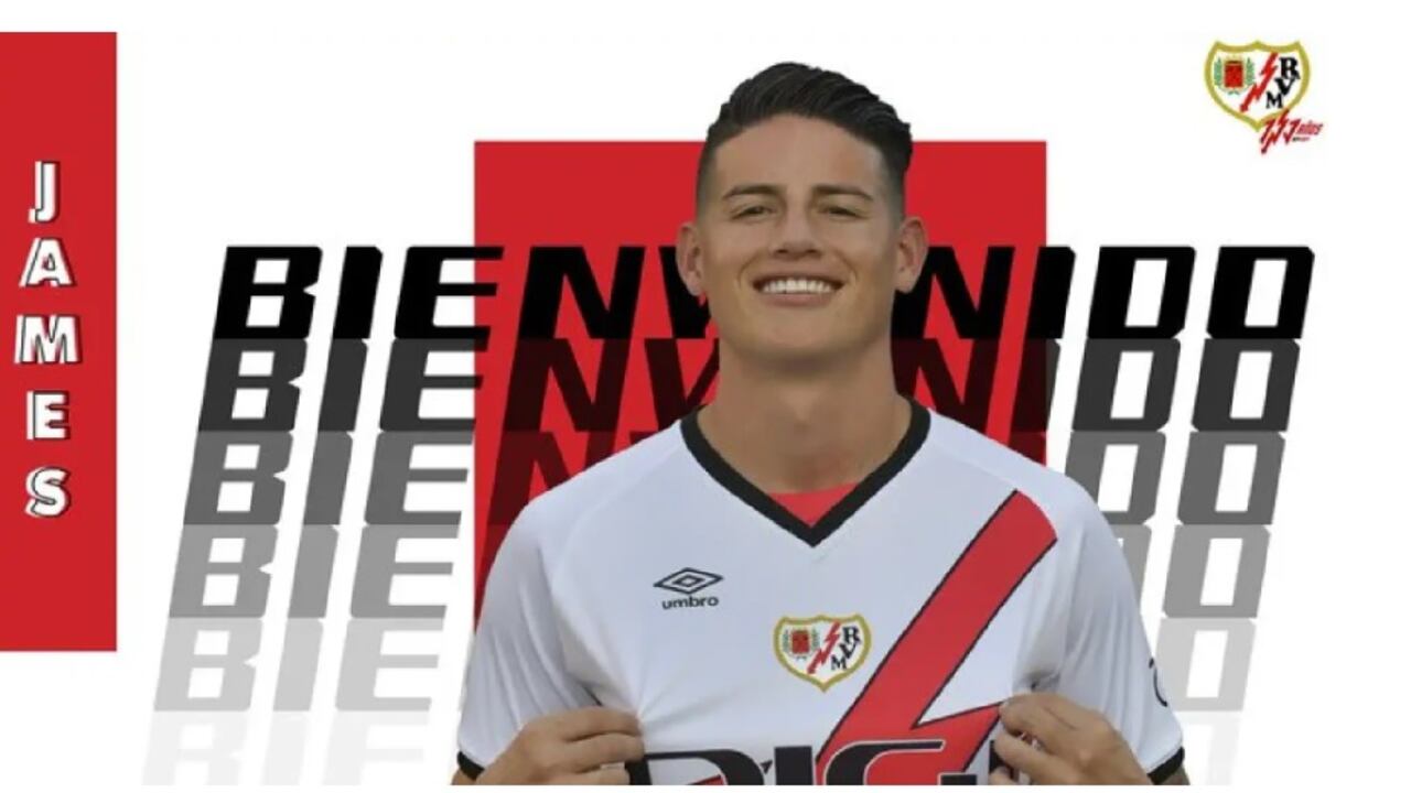 James Rodríguez llega nuevamente al fútbol europeo.