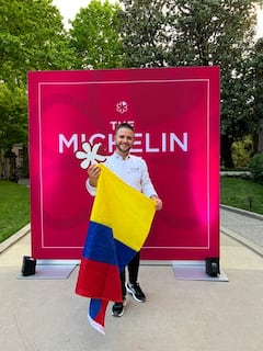 Juan Manuel Barrientos, chef colombiano, gana nuevamente una Estrella Michelin.
