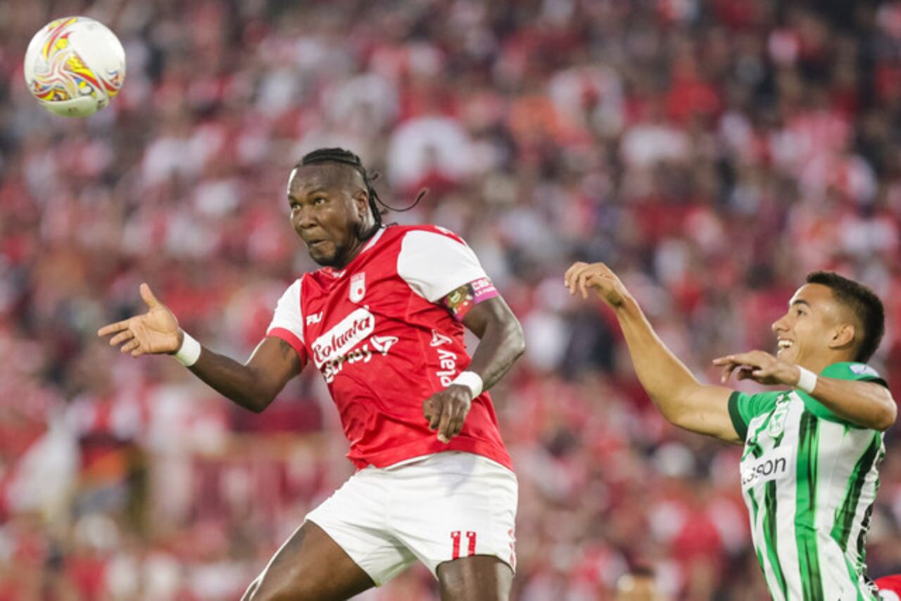 Rodallega, luego de 17 fechas, es el máximo goleador de la Liga BetPlay con nueve tantos.