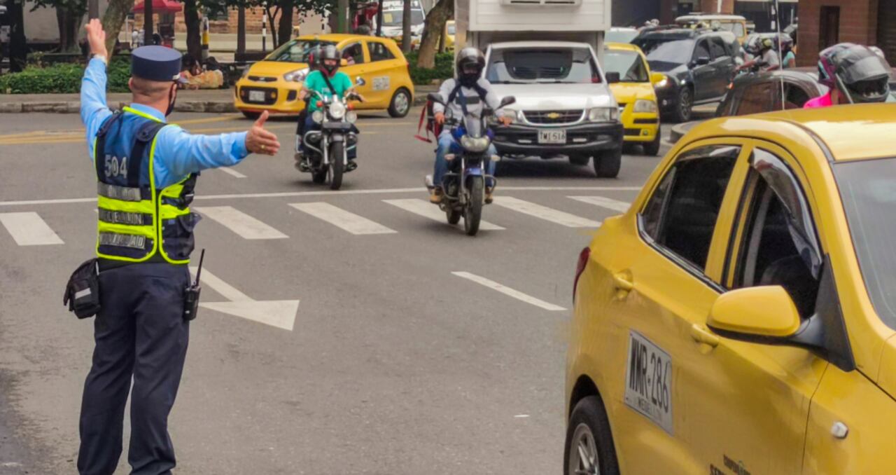 Imagen de referencia de pico y placa en Medellín.