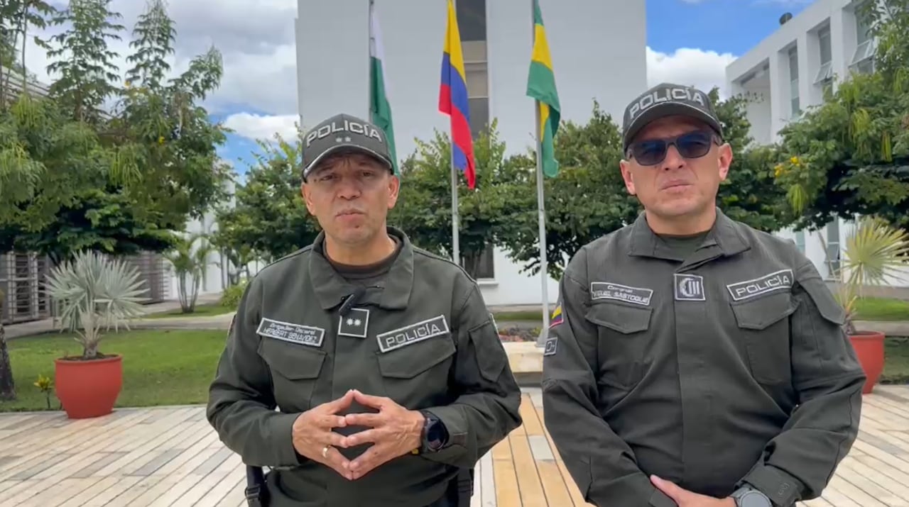 Declaraciones, Brigadier General Herbert Benavidez, Comandante Policía Metropolitana Santiago de Cali.