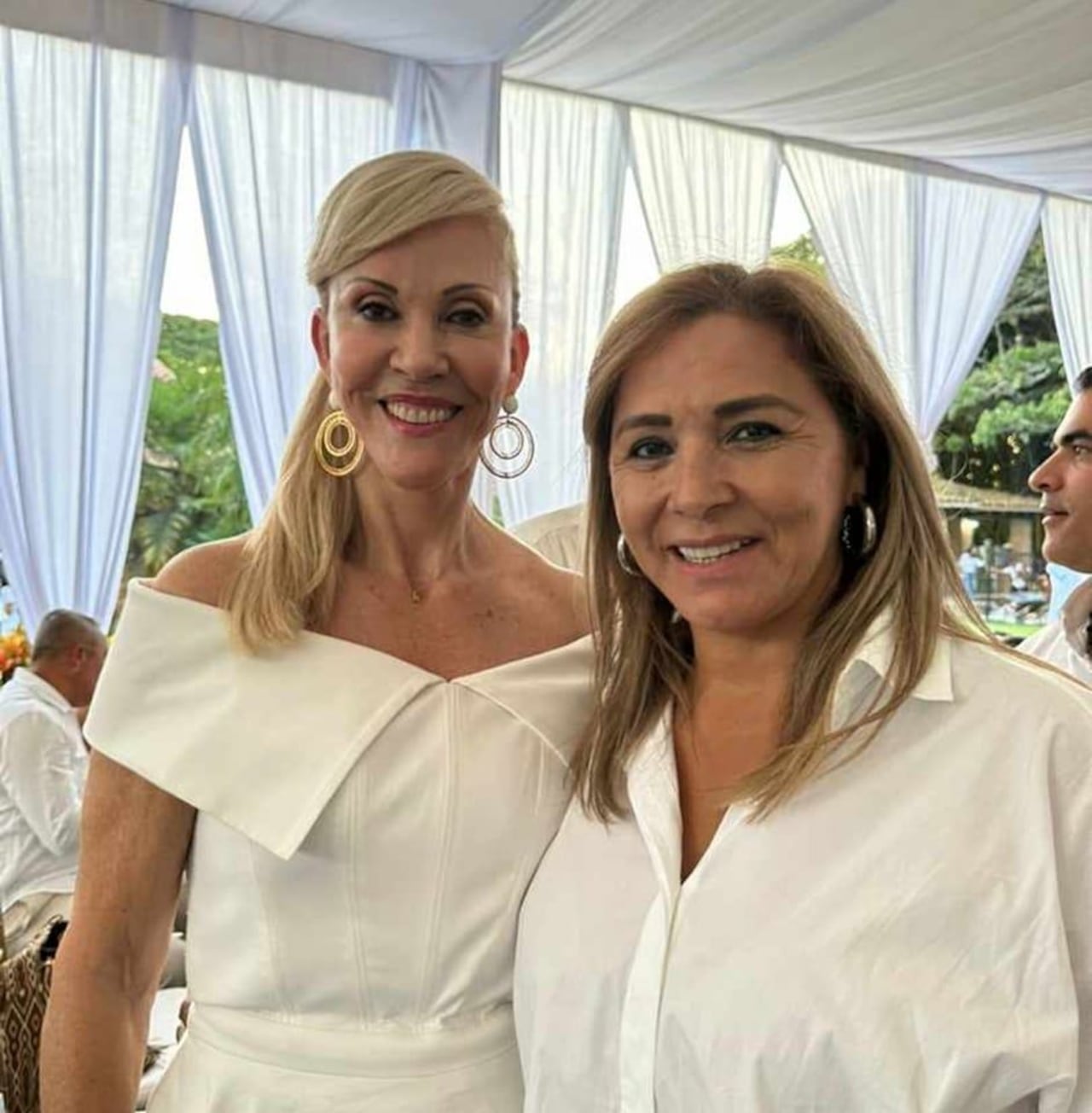 Gestora social del municipio, Ceneibe Jaramillo Correa y Gobernadora Dillian Francisca Toro.