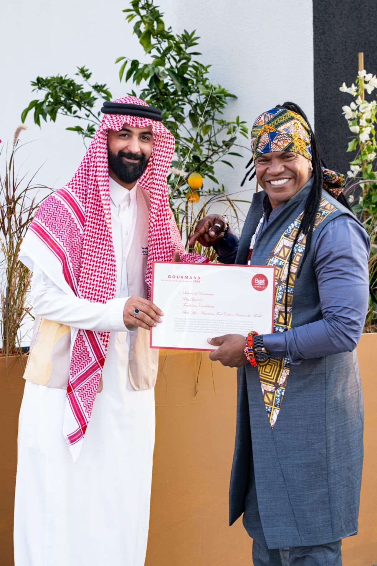 La ceremonia de entrega de premios Gourmand donde el chef caleño Rey Guerrero ganó, tuvo lugar en la ciudad de Riad, Arabia Saudita.