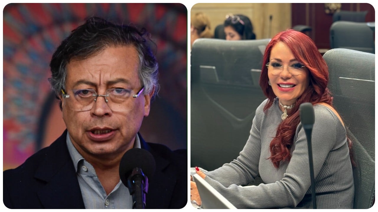 Gustavo Petro y Gloria Arizabaleta.