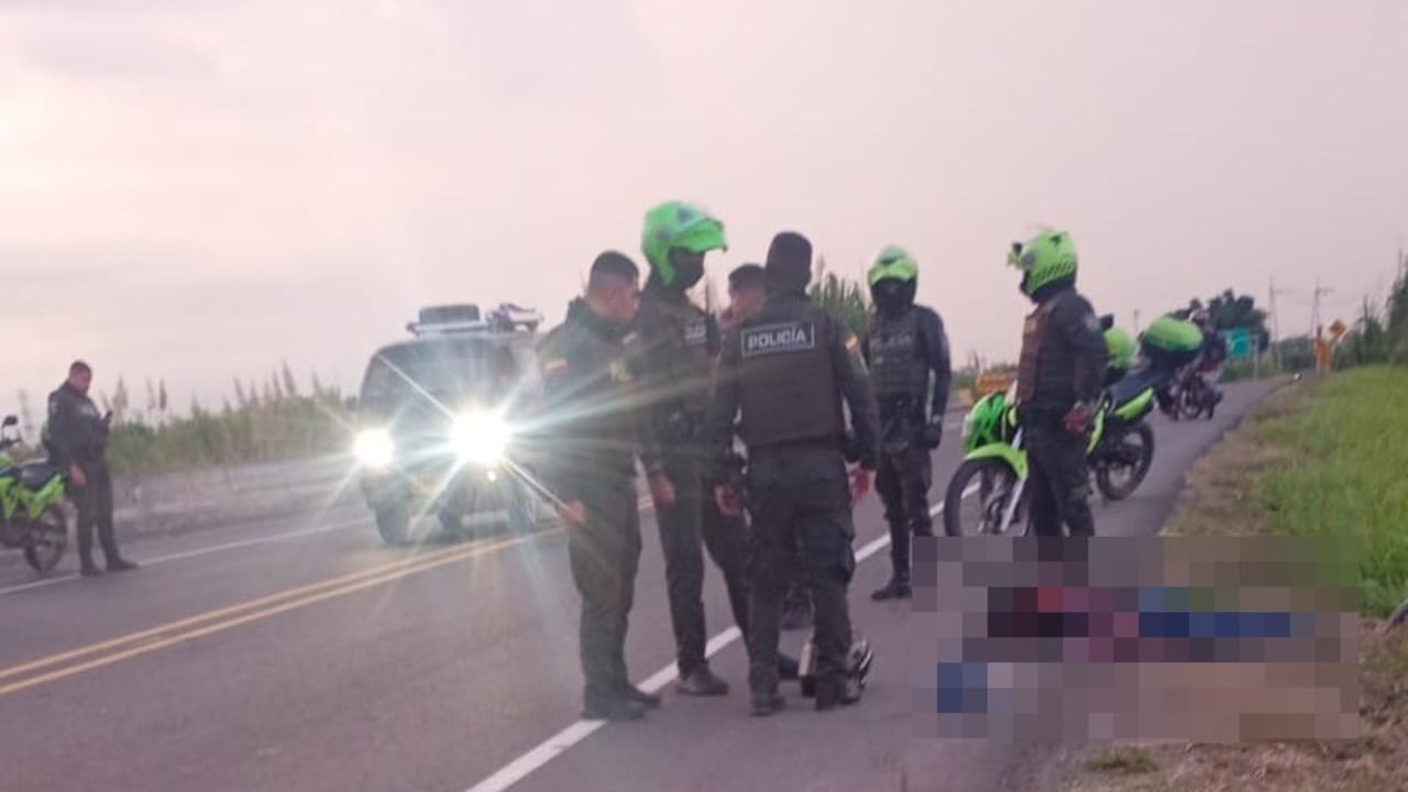 Motociclista fue asesinado por delincuentes al momento de robarle su vehículo y pertenencias, hecho que demuestra lo peligroso que es movilizarse por las carreteras del norte del Cauca.