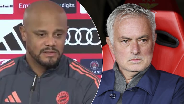 Vincent Kompany le dio palo a José Mourinho en rueda de prensa