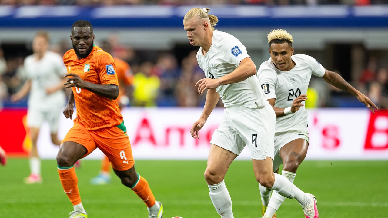 Haaland logra 2-1 en Dallas.