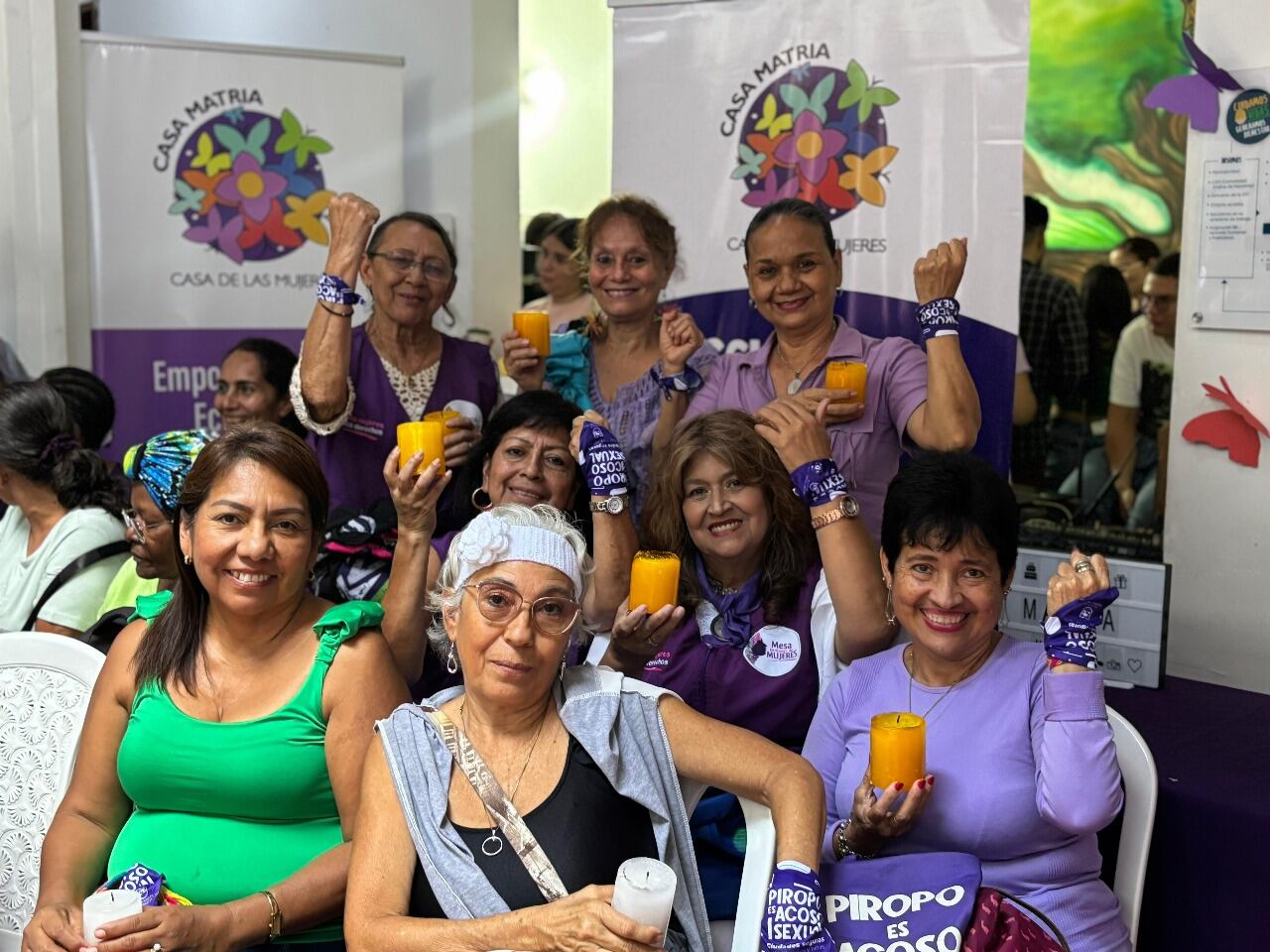 Para estas elecciones se inscribieron 136 mujeres pertenecientes a organizaciones, redes, grupos y colectivas.