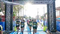 Imagen de la línea de meta de la Carrera Luz de Oriente 4.2K.