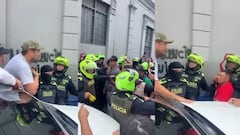 Las autoridades descubrieron que uno de sus ocupantes tenía una orden de captura en su contra.