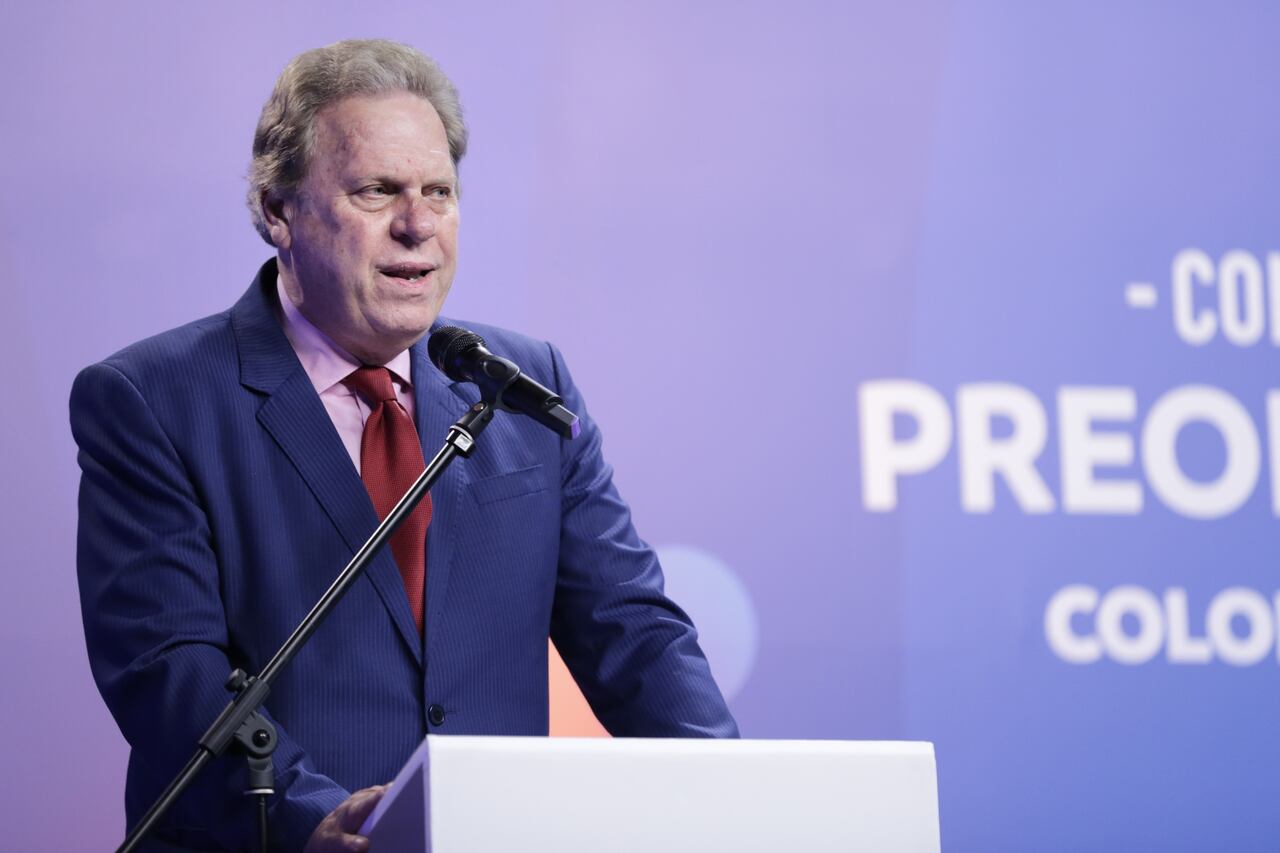 Ramón Jesurún, presidente de la Federación Colombiana de Futbol.