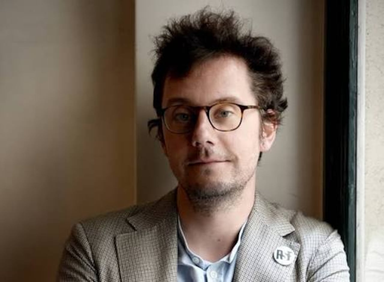 El director general de Reporteros Sin Fronteras (RSF), Thibaut Bruttin.